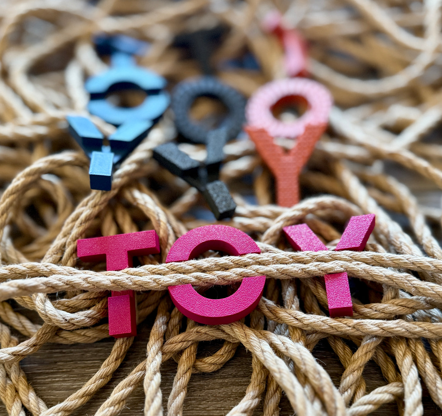 The Thorned Script - Spiked Shibari Letters