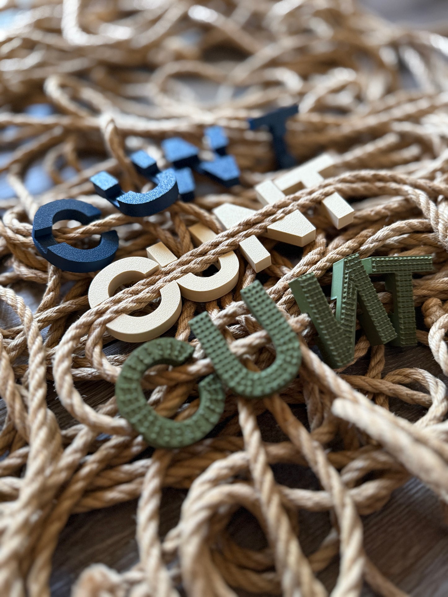 The Thorned Script - Spiked Shibari Letters